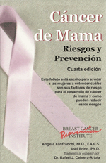 guía para prevenir dos de las principales causas del cáncer de seno hoy en día: el aborto y el uso de los anticonceptivos hormonales. Este librito es una guía de prevención del cáncer de seno completo, una herramienta vital para la salud de cada mujer.